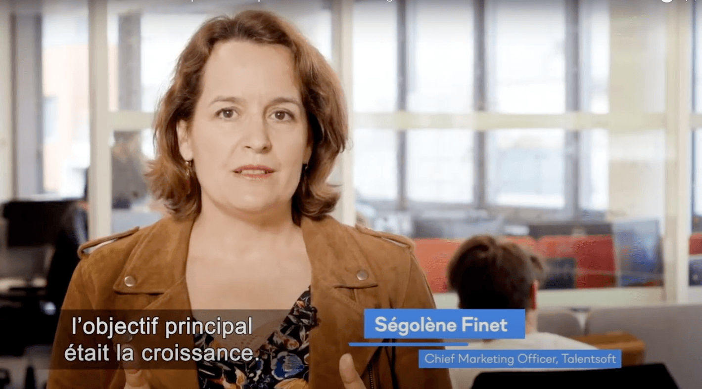 Ségolène Finet CMO Talentsoft